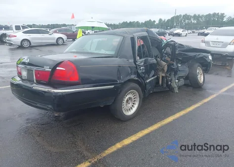 2000 Mercury Grand Marquis Ls z USA, uszkodzony, nr VIN 2MEFM75W6YX724663